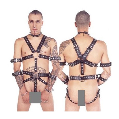 Harnais complet de bondage pour homme