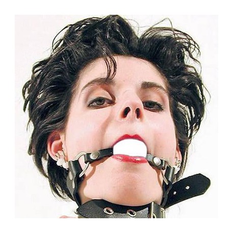 Ball gag Gusto blanc