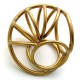 Cage de chastete metal The Snail gold