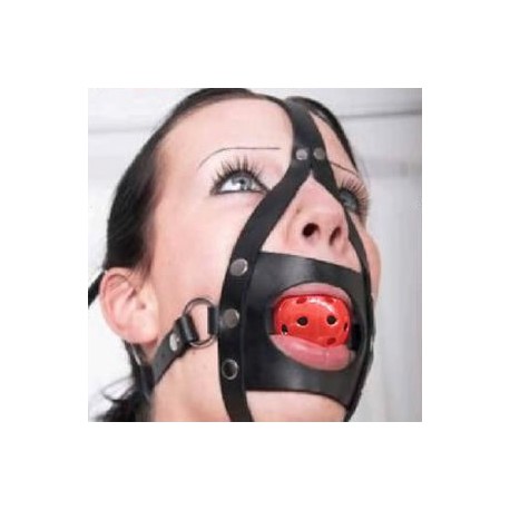 Ball gag harnais submission