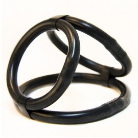 Triple cockring silicone
