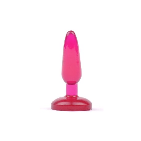 Plug anal basic soft rouge