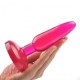 Plug anal basic soft rouge