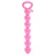 Chapelet anal rose 7 boules en silicone