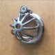 Cage de chasteté en acier inoxydable fin