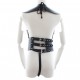 Tenue de bondage harnais seins nus pour femme