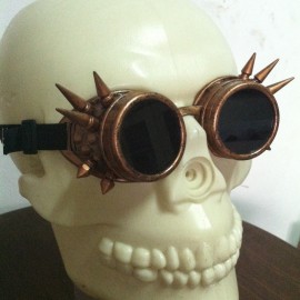 Lunettes steampunk à pointes