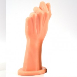 Gode main à fist 25 cm couleur chair
