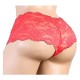 Shorty Rouge en dentelle pour homme