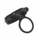 C ring ball stretcher en silicone noir