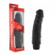 Gode vibrant réaliste noir Perfect Pleasure 18 cm