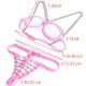 Ensemble bikini vinyle et chainettes