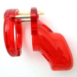 Cage de chasteté CB-3000 rouge