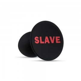 Bijou anal Slave en silicone 5,5 x 3,3 cm