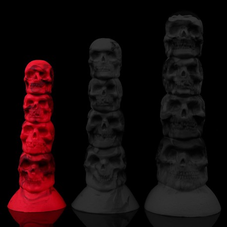 Plug Deathy en silicone 15 cm x 5 cm
