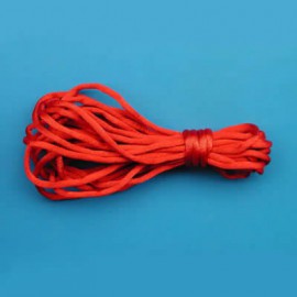 Corde de bondage rouge en soie