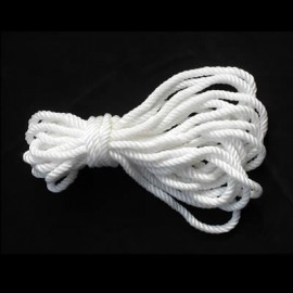 Corde de bondage blanc en soie