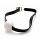 Fire ball gag blanc