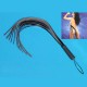 Fouet Black strip flogger