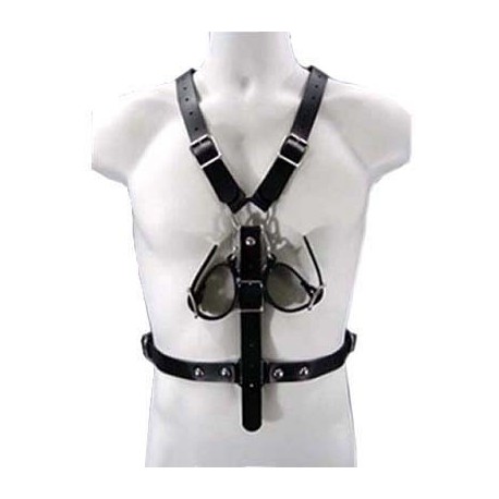 Body Harnais BDSM cuir pour homme