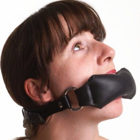 Bar gag cuir éponge soft