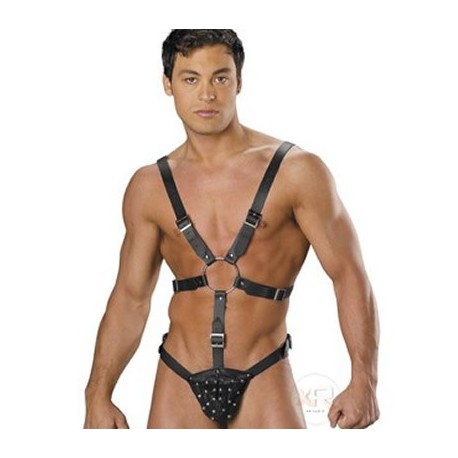 Harnais de corps de bondage pour homme