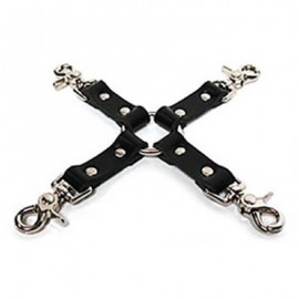 Bondage basic Hog Tie en croix